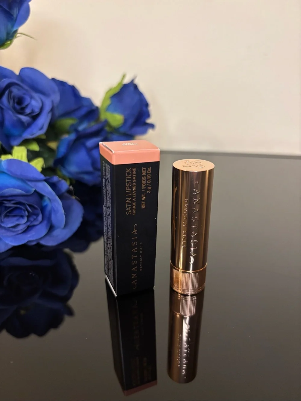 NWT Anastasia Beverly Hills Satin Lipstick - Soft Brown - size 3g
